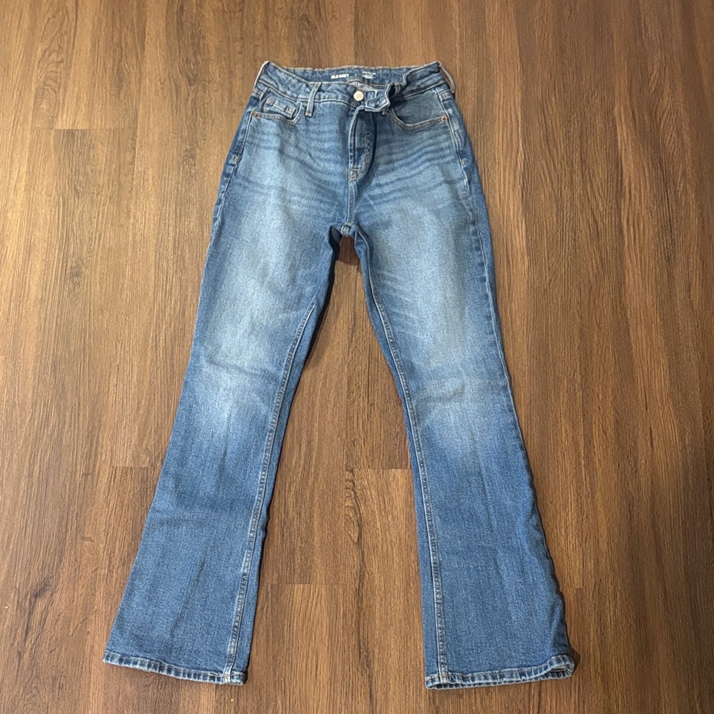 Old Navy Blue Flare Women's Jeans